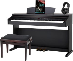 Classic Cantabile DP-50 RH : avis et test de ce piano meuble lesté en bois de rose