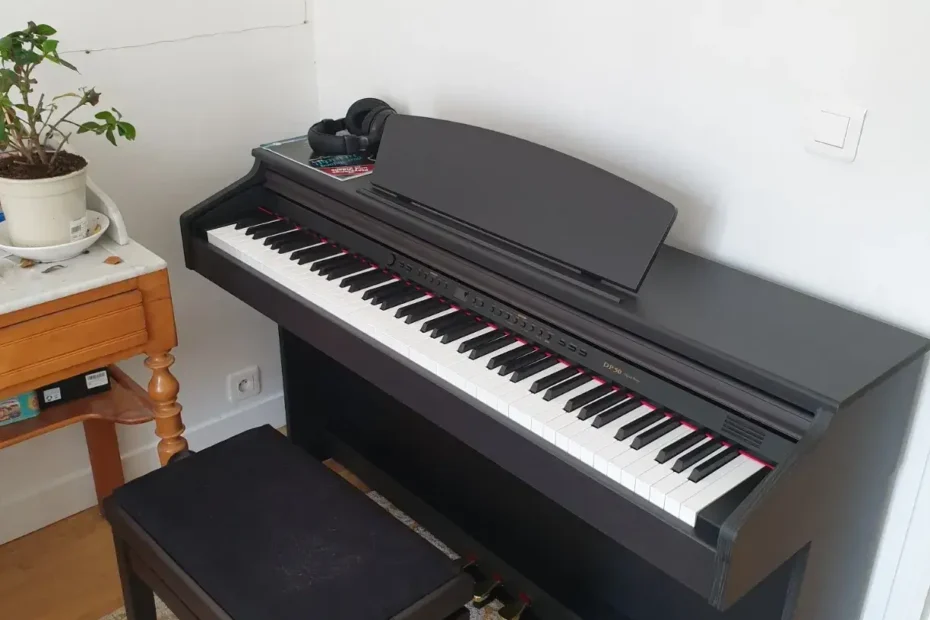 Classic Cantabile DP-50 RH : clavier lesté et pédalier en bois de rose