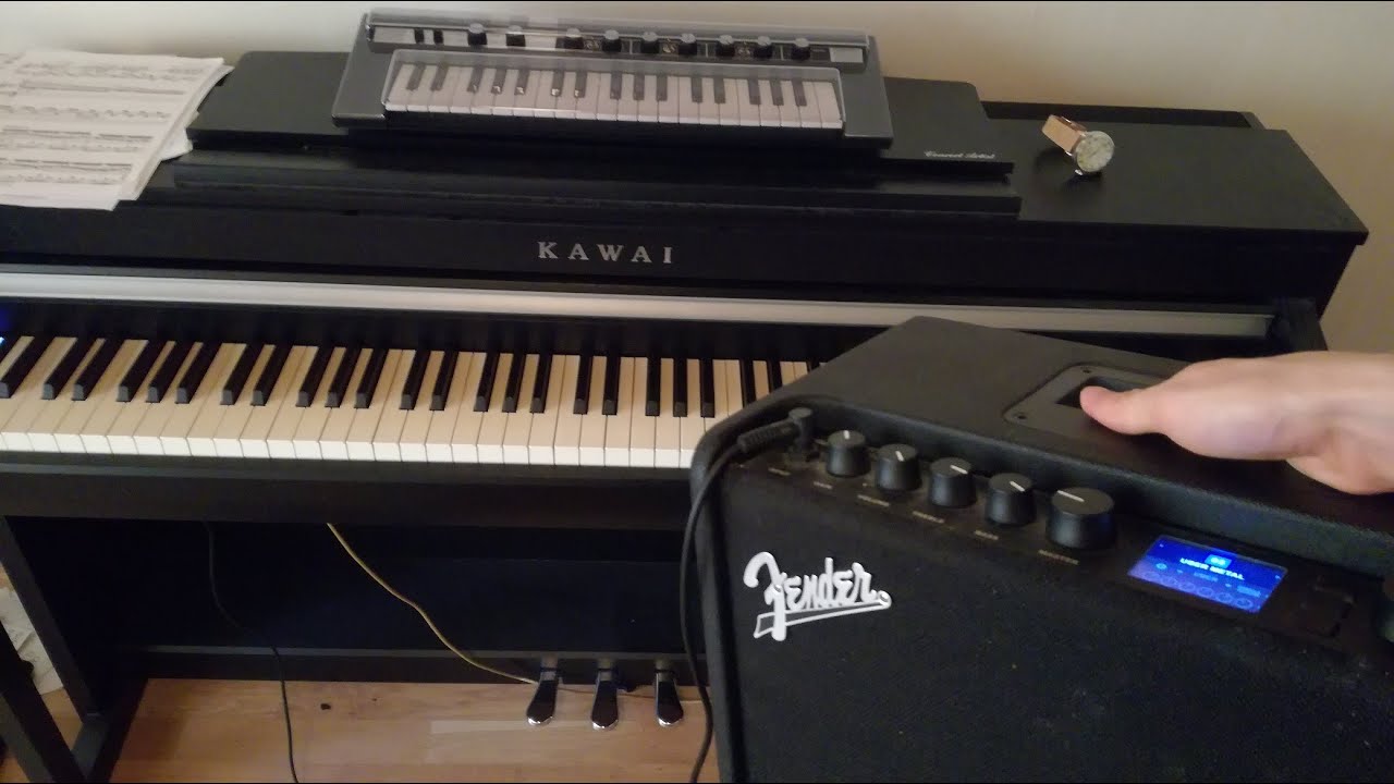 Comment brancher un piano sur un ampli