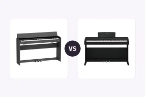 Roland F107 vs Yamaha YDP-145 : le duel des pianos meubles