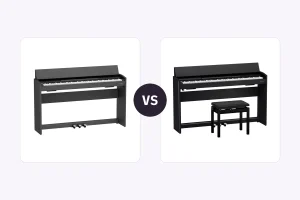 Roland F107 vs F701 : payer plus, pour quoi ?